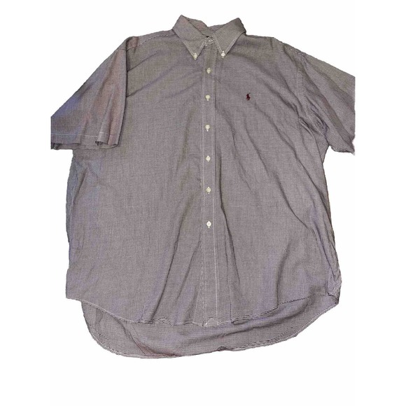 Ralph Lauren Other - Ralph Lauren Shirt Mens XL Button Up red check Short Sleeve Blake Shirt